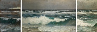 Brandung an der Küste von Michael Peter Ancher